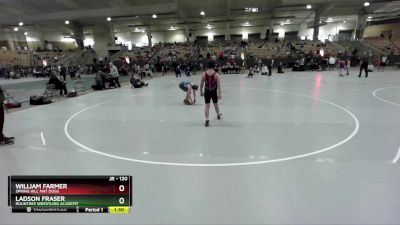 120 lbs Cons. Round 1 - William Farmer, Spring Hill Mat Dogs vs Ladson Fraser, Rountree Wrestling Academy