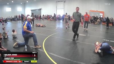 80 lbs Round 2 - Wilder Jones, JET vs Parks Fox, Eastside Youth Wrestling