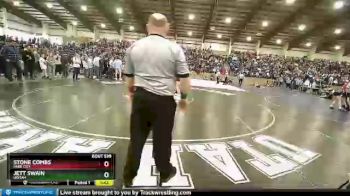 215 lbs Semifinal - Stone Combs, Park City vs Jett Swain, Uintah
