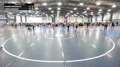 126 lbs Consi Of 32 #2 - Hayden Boudreaux, LA vs Pierce Reinhart, PA