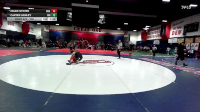 175 lbs Quarterfinal - Carter Henley, Whittier vs Kelen Stever, San Clemente