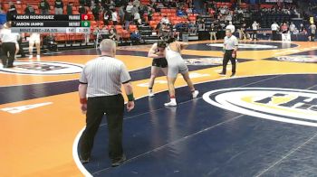 2A 175 lbs 5th Place Match - Jason Janke, Oak Forest vs Aiden Rodriguez, Crystal Lake (Prairie Ridge)