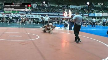 184 lbs Semis & Wb (16 Team) - Max Borton, Glenville State University vs Andrew Wolfanger, Frostburg State