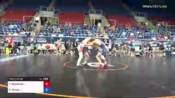 160 lbs Round Of 128 - Tyler Swiderski, Michigan vs Eddie Simes, Minnesota