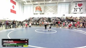 58 lbs Cons. Round 3 - Wesley Allen, Fulton Wrestling Club vs Lincoln Predmore, Club Not Listed