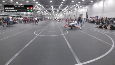 165 lbs Round 3 (6 Team) - Chase Harnish, Wayne Danger vs Mac Shafer, Whitted Trained