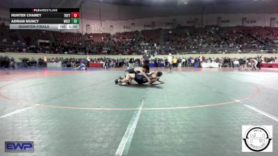 161 lbs Quarterfinal - Hunter Chaney, Tuttle Wrestling Club vs Adrian Muncy, Westmoore Wresting