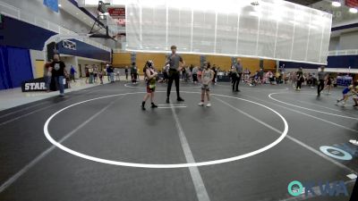 75 lbs Quarterfinal - Beckett Parker, Deer Creek Wrestling Club vs Melody Miller, Lions Wrestling Academy