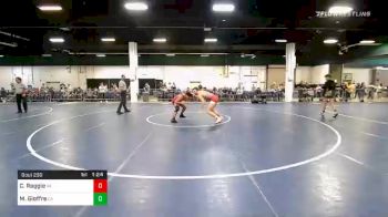 138 lbs Prelims - Cale Roggie, VA vs Michael Gioffre, CA