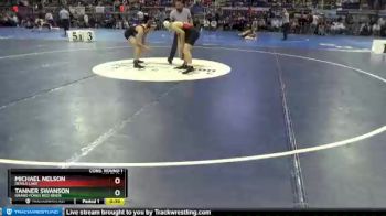 126 lbs Cons. Round 1 - Michael Nelson, Devils Lake vs Tanner Swanson, Grand Forks Red River