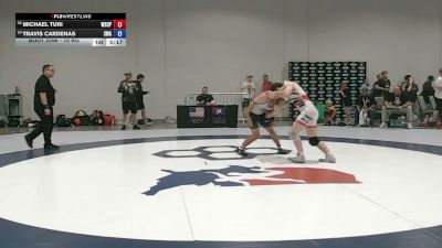 70 kg Cons. Sub-rd Of 16 - Michael Turi, Wyoming Seminary College Preparatory High School Wrestling vs Travis Cardenas, Southwest Wrestling Academy