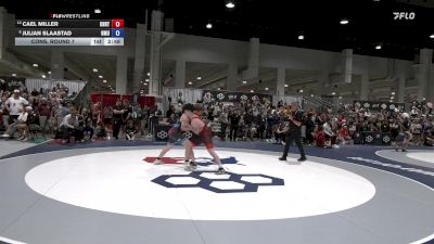 77 lbs Cons. Round 7 - Cael Miller, Knights RTC vs Julian Slaastad, Northern Michigan University