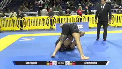Patrick Gaudio vs Matheus Luna 2025 Pan IBJJF Jiu-Jitsu No-Gi Championship