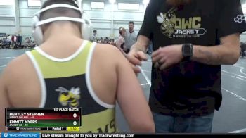 100 lbs Finals (2 Team) - Case Williams, Jacket WC vs Ryder King, Wrestling Mill