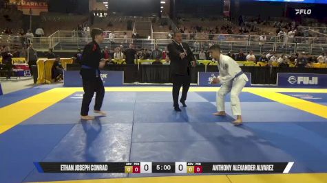 Anthony Alexander Alvarez vs Ethan Joseph Conrad 2025 Pan Jiu Jitsu IBJJF Championship