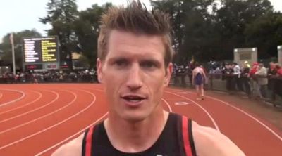 Joshua McAdams 1st Steeple and calling out competitors 2011 Stanford Invite