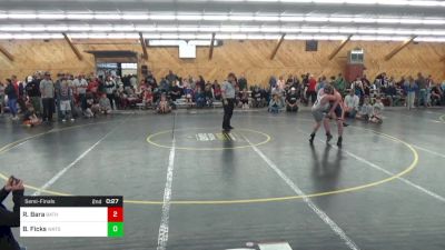 Semifinal - Rocco Bara, Bath vs Brody Ficks, Watsontown