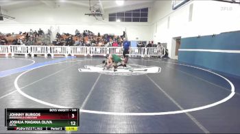 126 lbs Cons. Round 4 - Benjamin Conde, Moopark vs Miles Chin, Castro Valley