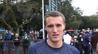 Jack Howard, Notre Dame, 3rd place men's 800 at the 2011 Stanford Invitational