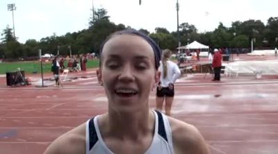Lacey Bleazard BYU 2nd in the 800 at the 2011 Stanford Invitational