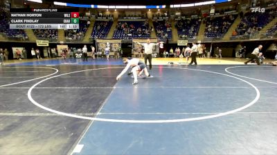 172 lbs Consy 4 - Nathan Horton, Wilson Area vs Clark Findlay, Cranberry