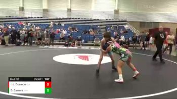 109 lbs Cons. Round 3 - Julianna Ocampo, Beastmode vs Demetrios Carrera, Gomez Wrestling RTC