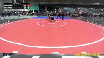 135 lbs Round Of 32 - Roy Tolosa, Diablo Grande Wrestling Club vs Julian Reza, South Bakersfield High School
