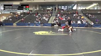 145 lbs Quarterfinal - Madeline Haynes, Lindenwood University vs Gretchen Donally, Colorado Mesa University