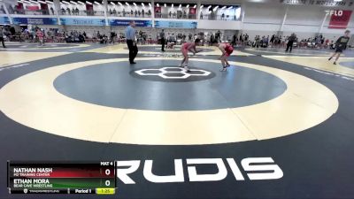 121-1 lbs Cons. Round 2 - Ethan Mora, Bear Cave Wrestling vs Nathan Nash, M2 Training Center