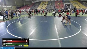 91-96 lbs Round 2 - Jacob Kranz, MN vs Finn Stalick, WY