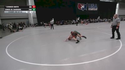106 lbs Champ. Rd Of 64 - Conner Smith, Glory Wrestling Academy vs James Jr. Sanders, Florida