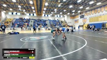 190 Gold Semifinal - Parker Carlton, North Hall vs Diego Dominguez, Braddock