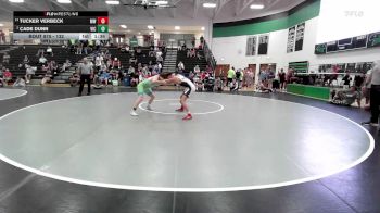 132 lbs 1st Place Match - Tucker Verbeck, Maize WC vs Cade Dunn, Victory