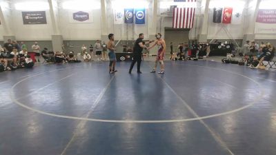 190 lbs Keegan Hewitt, Pennsylvania Red vs Aiden Yanez, California Silver