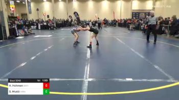 90 lbs Prelims - Hudson Hohman, Grove City vs Greyson Music, Annville-Cleona