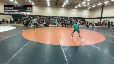 120A Round 2 - Braden Ghormley, Lander Valley vs Kyle Kline, Lockwood (Billings)