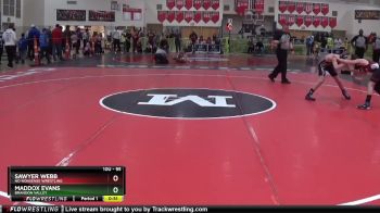 95 lbs 5th Place Match - Maddox Evans, Brandon Valley vs Sawyer Webb, No Nonsense Wrestling
