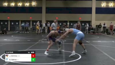 174 lbs C Of 16 #2 - Jared Simma, Northern Iowa vs Blake Bahna, Long Island