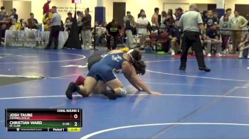 184 Freshman/Soph Cons. Round 2 - Josh Taube, Campbellsville vs Christian Ward, St. Clair