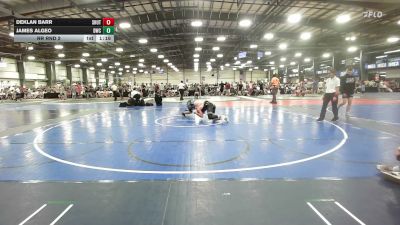132 lbs Rr Rnd 2 - Deklan Barr, Team Shutt Mutts - HSB vs James Algeo, Doughboy Gold - HSB
