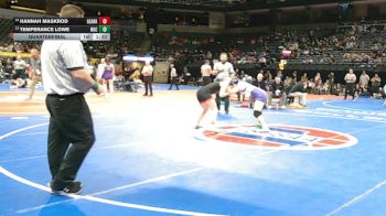 125 Class 2 lbs Quarterfinal - Temperance Lowe, North Kansas City vs Hannah Maskrod, Ozark