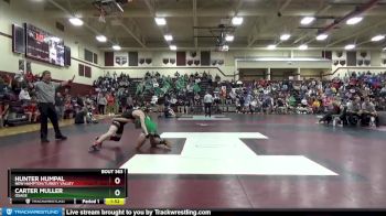 132 lbs Round 3 - Hunter Humpal, New Hampton/Turkey Valley vs Carter Muller, Osage