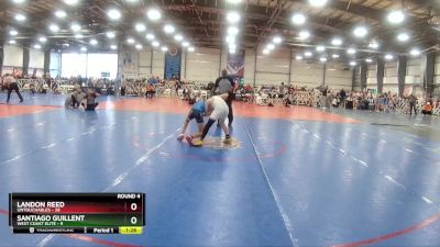 92 lbs Rd# 7- 10:45am Saturday Final Pool - Santiago Guillent, West Coast Elite vs Landon Reed, Untouchables