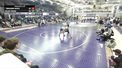 138 lbs 7th Place Match - Benjamin White, Stevensville vs Kolbe Cronk, Columbia Falls