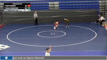 125 lbs Cons. Round 2 - Kurt Mokros, Ohio Northern University vs Isaiah Brewster, McDaniel College