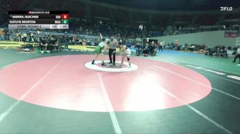 4A/3A/2A/1A Girls 190 Cons. Round 2 - Sierra Jaschke, Sisters Girls vs Katlyn Morton, Waldport Girls