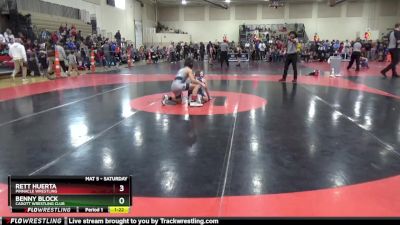 95 lbs Quarterfinal - Rett Huerta, Pinnacle Wrestling vs Benny Block, Cadott Wrestling Club