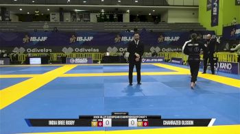 Chahrazed Olsson vs India Bree Risby 2026 European Jiu-Jitsu IBJJF Championship