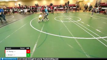 77 lbs Round 3 - Kash Young, Wrestling Rhinos Wrestling Club vs Joshua Brown, Logger