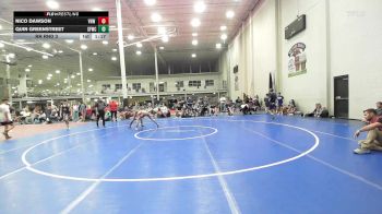 115 lbs Rr Rnd 3 - Nico Dawson, VHW Red - HSC vs Quin Greenstreet, Sly Fox Gray WC - HSC